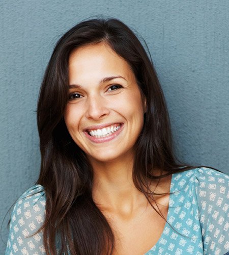 Woman with healthy beautiful smile